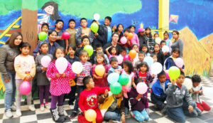 Some of the children from the Fundación El Arenal program in Cuenca, Ecuador. 